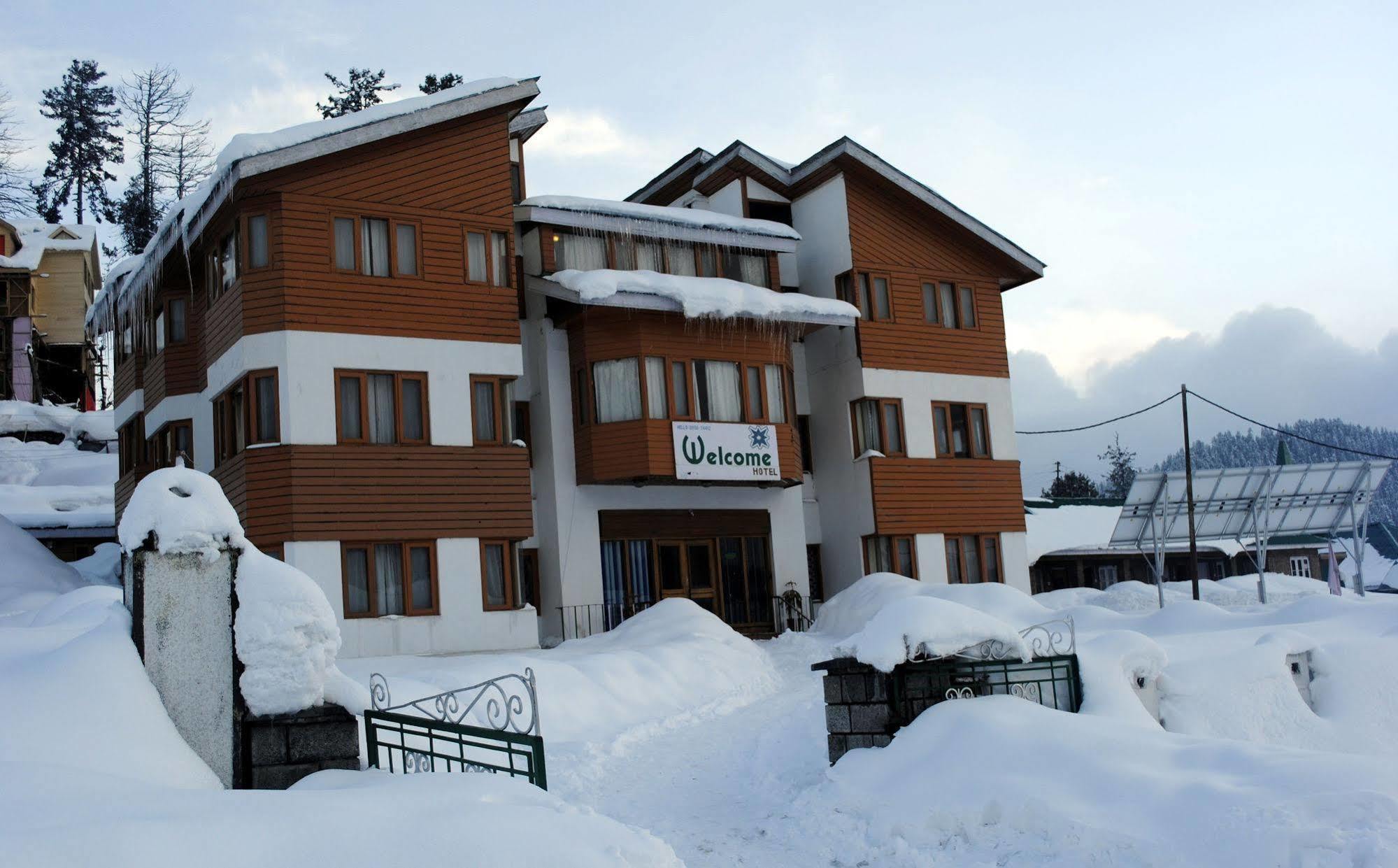 Welcome Hotel Гульмарг Экстерьер фото