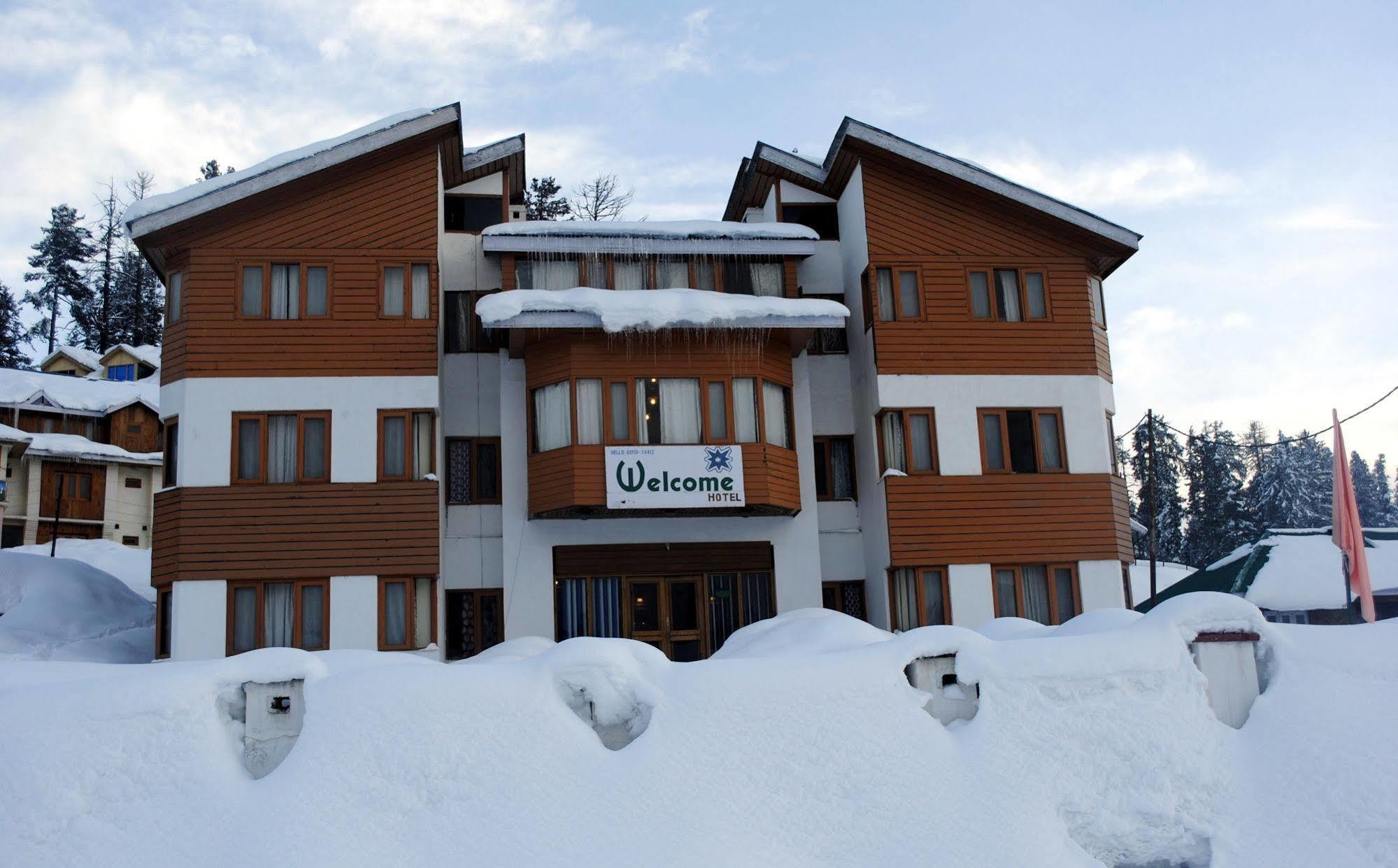 Welcome Hotel Гульмарг Экстерьер фото